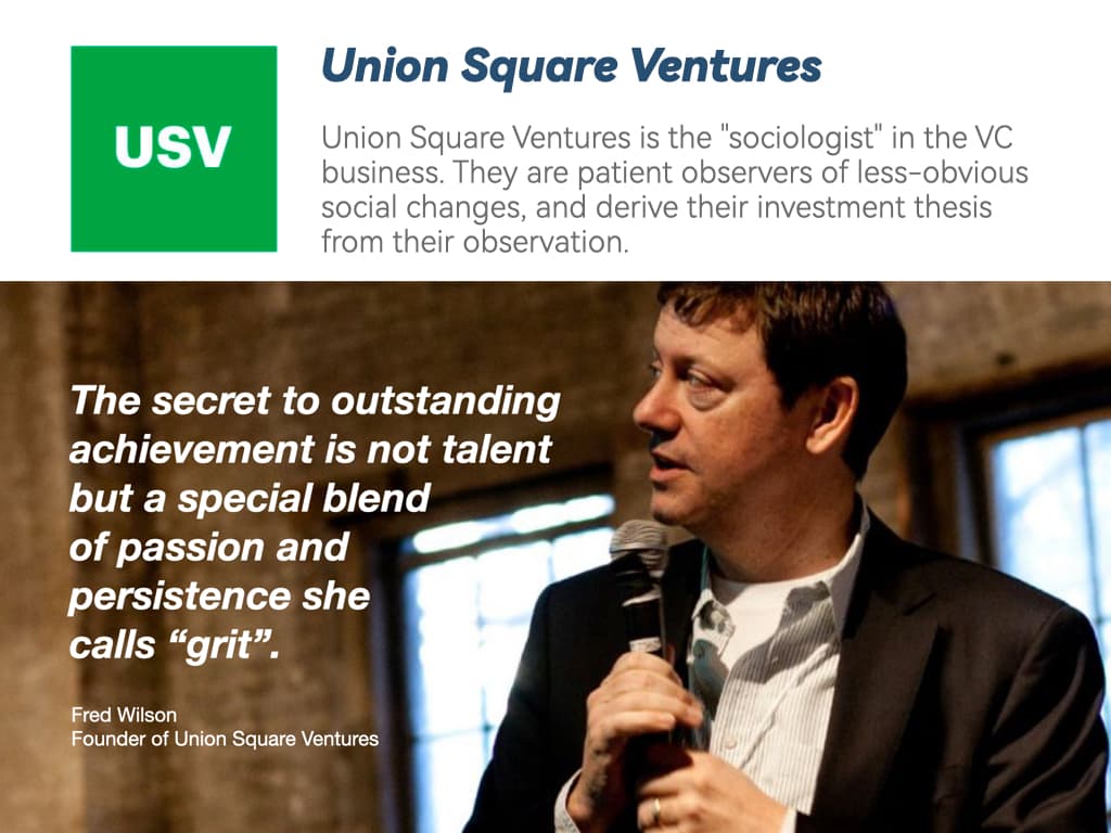 Union Square Ventures — report slide